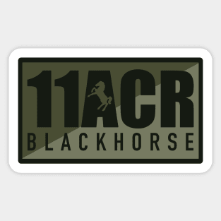 11th Armored Cavalry Regiment Sticker